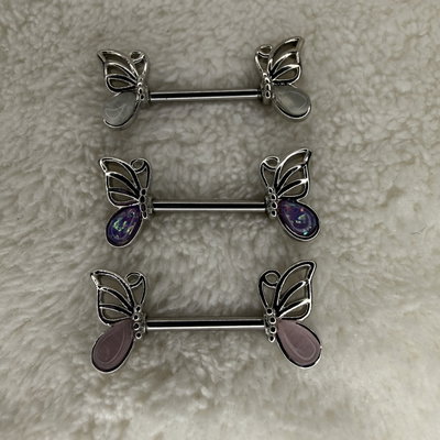 Nipple mariposa glitter 