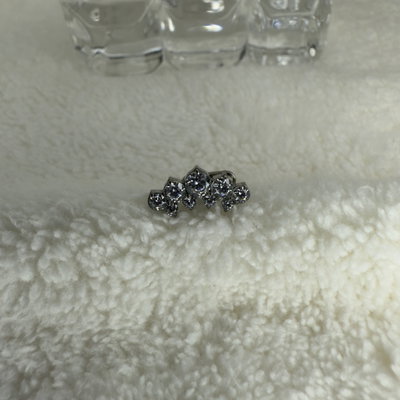 Microdermal multicristal titanio