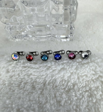 Microdermal acero colores