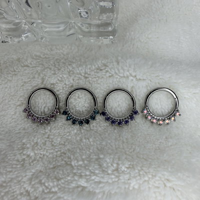 Clicker picos strass colores