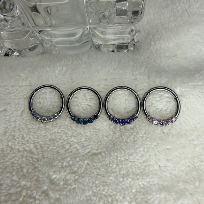 Clicker mini strass colores