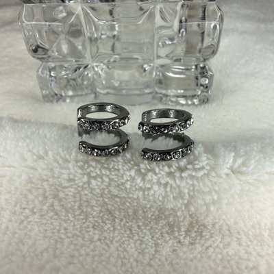 Cuff doble strass