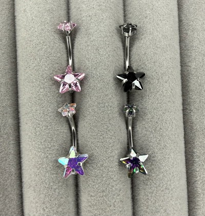 Ombligo estrella color