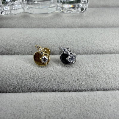 Labret manzana strass