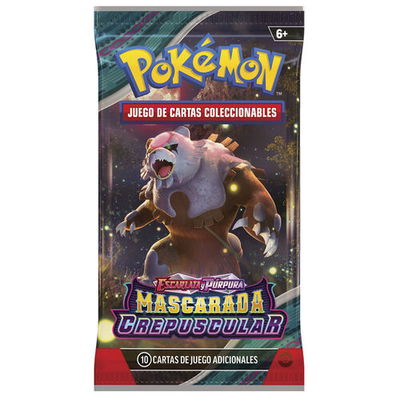 POKEMON JUEGO DE CARTAS ESCARLATA Y PURPURA MASCARADA CREPUSCULAR (CARTON)