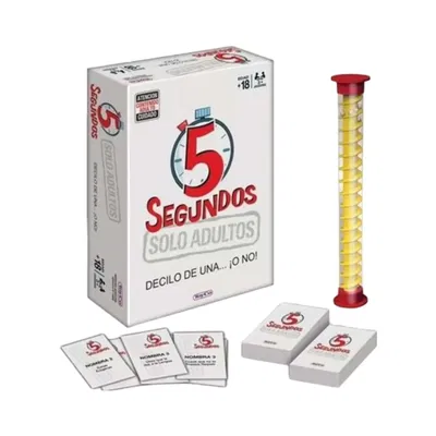 JUEGO DE MESA 5 SEGUNDOS PARA ADULTOS