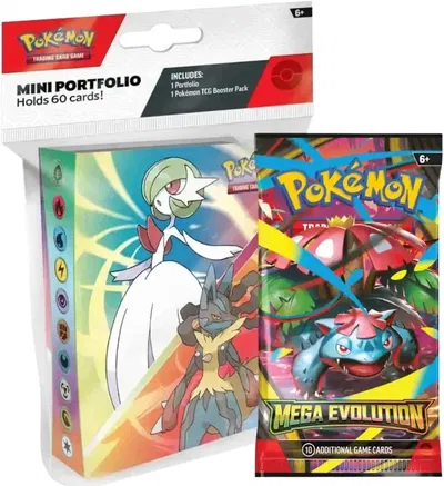TCG MINI PORTFOLIO MEGA EVOLUTION INGLES