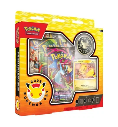 TCG POKEMON DAY 2026 MEGA EVOLUTION PHANTASMAL FLAMES INGLES
