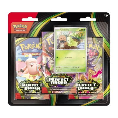TCG BLISTER MEGAEVOLUTION PERFECT ORDER ENGLISH