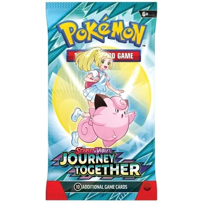 POKEMON TRADING CARD GAME SCARLET VIOLET JOURNEY TOGETHER INGLES