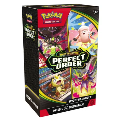 POKEMON TCG BOOSTER BUNDLE MEGA EVOLUTION PERFECT ORDER 