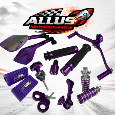 Kit accesorio violeta(110cc)