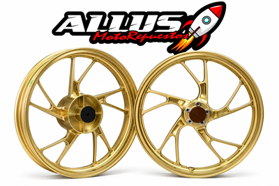 Llantas Fan 160 Dorada