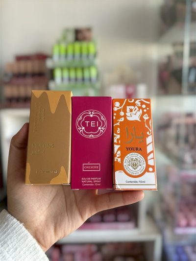 3 PERFUMES MINI - DULCES