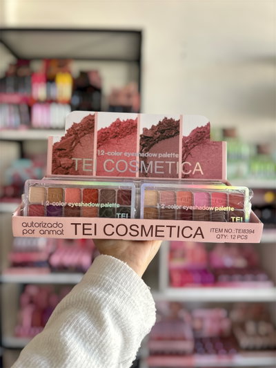 2 PALETAS DE SOMBRAS 12 colores