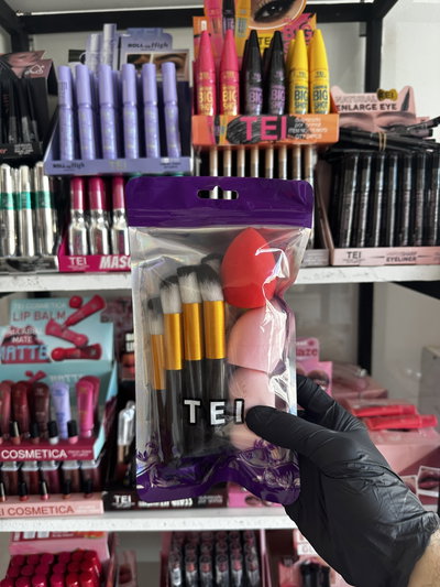 SET DE BROCHAS + 3 ESPONJAS