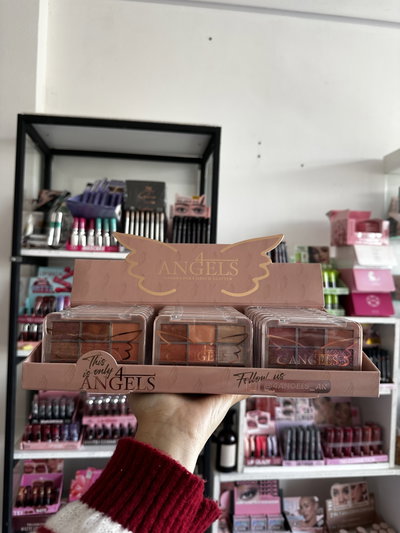 PALETA DE SOMBRAS + GLITTER 4 ANGELS