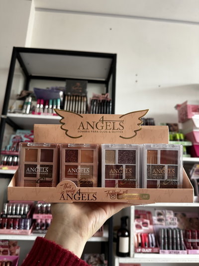 PALETA DE 6 SOMBRAS Y GLITTER 