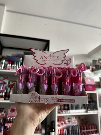 BÁLSAMO LABIAL CON LLAVERO 4 ANGELS
