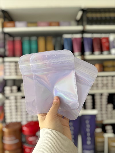 3 BOLSAS DOYPACK 10x15 CM VIOLETA