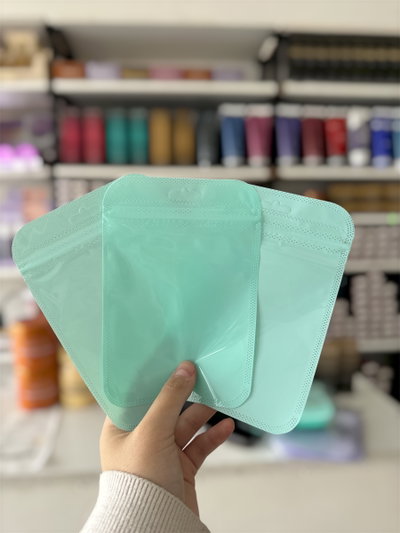3 BOLSAS DOYPACK 10x15 CM VERDE
