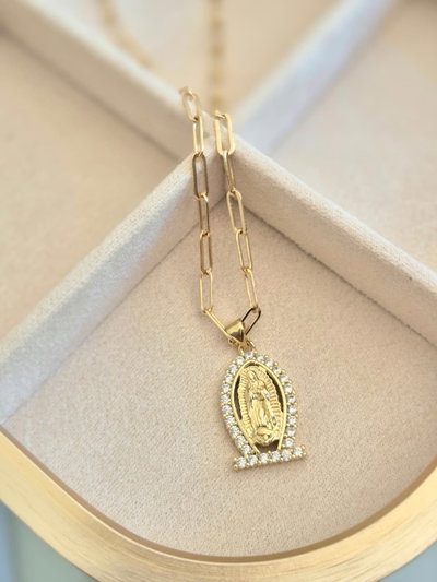 Collar Virgencita de Guadalupe