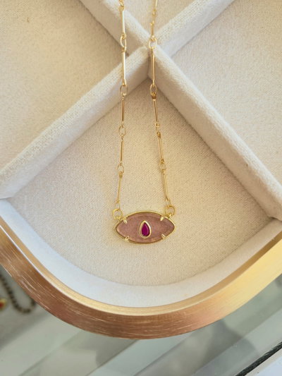 Collar Aura Rosa