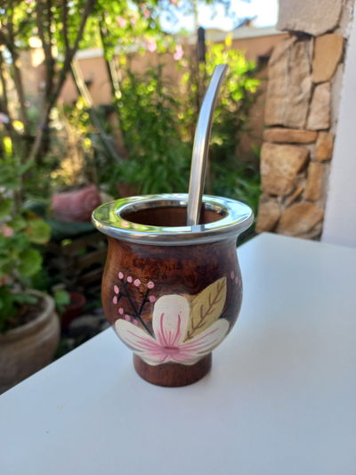 Mate Camionero Floral