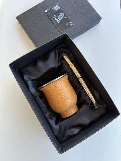 Mate Camionero de Algarrobo Liso