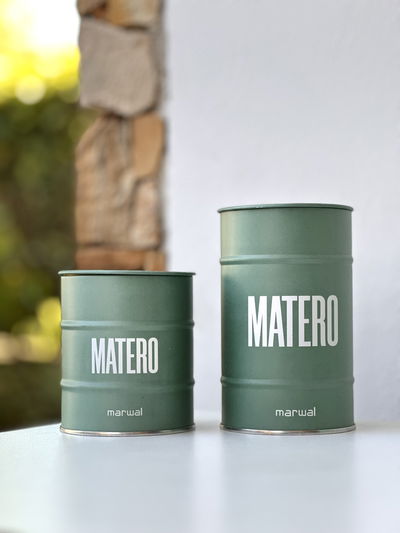 Set Latas Tambor MATERO Marwal / Rosa, Verde, Blanco