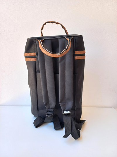 Mochila Matera Porta Termo Negro