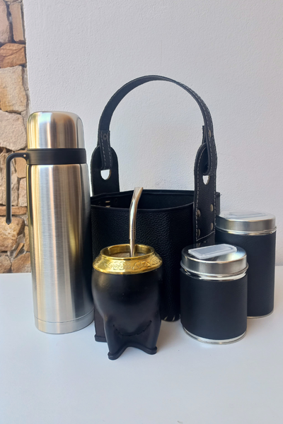 Set Matero Torpedo Bronce Cincelado