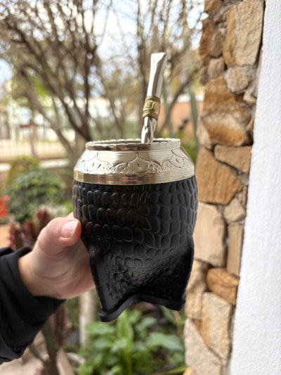 Mate Torpedo Cuero Croco 