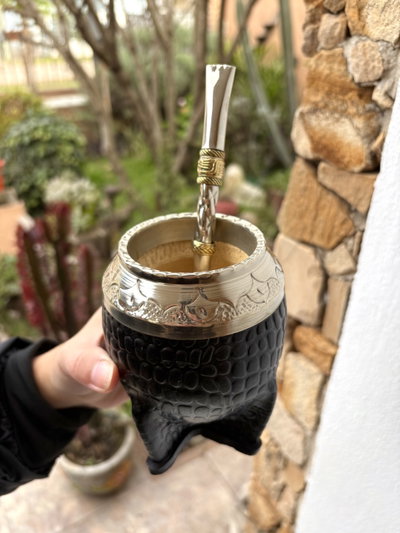 Mate Torpedo Cuero Croco 