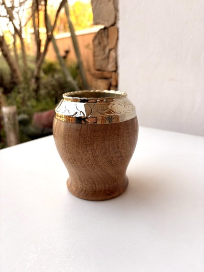 Mate Torpedo Cincelado Algarrobo