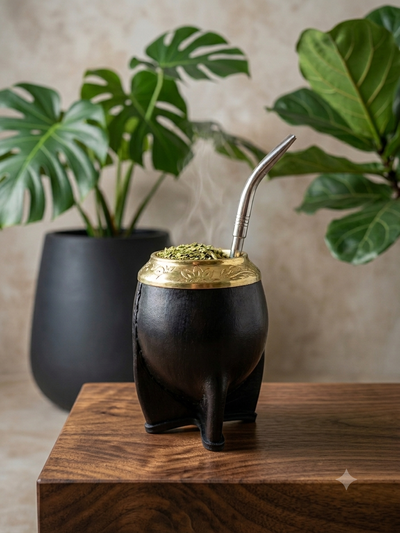 Mate Torpedo Bronce Cincelado