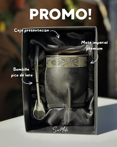 PROMO! MATE IMPERIAL PREMIUM CON CAJA PRESENTACION