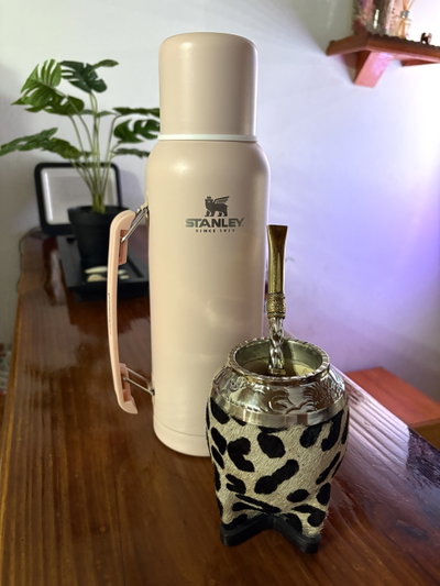 COMBO Termo Rosa y Mate Torpedo Vaquita