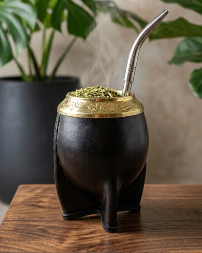 Mate Torpedo Bronce Cincelado