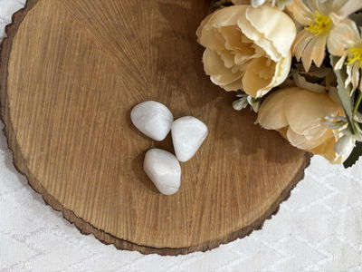 Cuarzo blanco rolado 