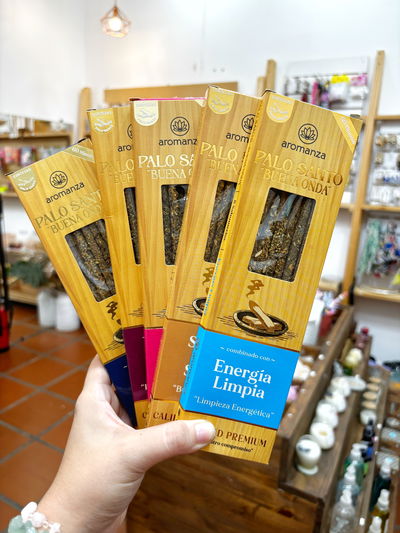 Sahumerios aromanza palo santo