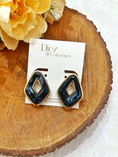 aros bijou Jenn negros