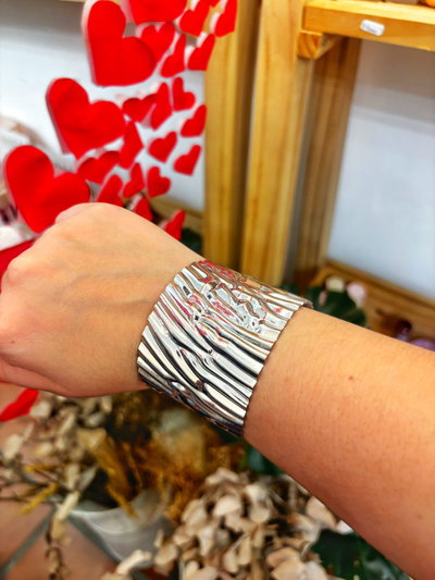 brazalete plateado 1