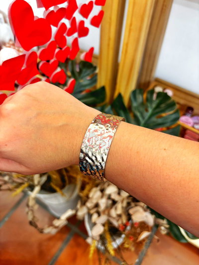 brazalete plateado 2