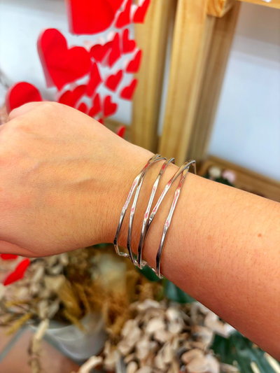 brazalete plateado 4