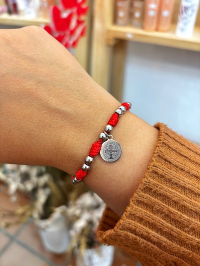 Pulsera san Benito 7 nudos