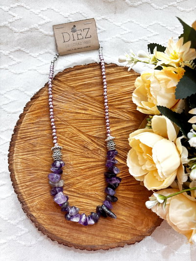 Collar Kira amatista