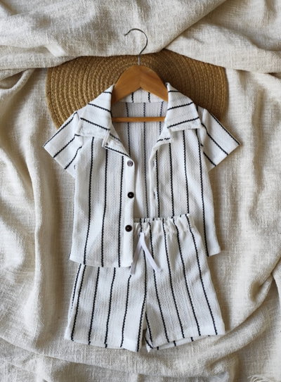 Conjunto Hawai Blanco