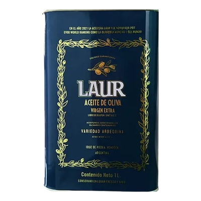 Laur Aceite Extra Virgen Lata Cuadrada Arbequina