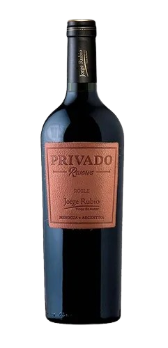 Jorge Rubio Privado Reserva Bonarda